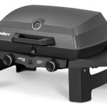 Der beste Gasgrill für den Balkon Enders® Gasgrill Urban II Pro, Tischgrill, Grillen-, Kochen- und Backen Funktion, 2 Brenner Edelstahl, mit Grill-Thermometer, Balkon-, Camping-Grill, Aluguss-Gehäuse, Gusseisen-Rost, #2062