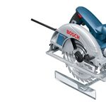 Bosch PRO Kreissäge GKS 190 (Leistung 1400 Watt, Kreissägeblatt: 190 mm, Schnitttiefe: 70mm inkl. HM-Kreissägeblatt, Absaugadapter, Parallelanschlag, Sechskantstiftschlüssel)