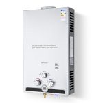 Die beste Gastherme CO-Z 18L Gas Durchlauferhitzer LPG Warmwasserbereiter Durchlauferhitzer Warmwasserspeicher Heißwasserbereiter Boiler Tankless Instant Boiler (18L)
