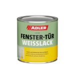 Der beste Lack für Türen und Zargen im Innenbereich ADLER Fenster- Tür Weißlack G Weiß 750 ml