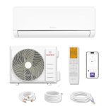 Die beste Split-Klimaanlage HANTECH A+++ Split Klimaanlage 12000 BTU H-PLUS energiesparender und umweltschonender Betrieb für ganzjährig angenehme Temperaturen, Smart Home kompatibel