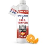Der beste Backofenreiniger Maxxi Clean 1 x 750 ml Backofen und Grillreiniger Gel Paste I extrastarker selbstarbeitender Fettlöser I entfernt hartnäckige Verkrustungen ohne Schrubben I Backofen Herdplatte Grill I Made in Germany
