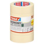 Das beste Malerkrepp tesa Malerband ECONOMY - 5er-Pack - 50 m x 30 mm