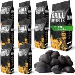 27 kg Grillbriketts (9 x 3 kg Säcke) Grillkohle Holzkohle Holzkohlebriketts Holzkohlegrill Grill