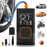 Der beste Akku-Kompressor SFGSUP Elektrische Luftpumpe, Kabellose akku Reifenpumpe & Fahrradpumpe