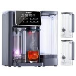 Jimmy R9 Osmoseanlage Trinkwasser Auftisch, Umkehrosmoseanlage Wasserfilter, mit Heißwasserspender, 7-stufiger Filterung RO & Mineralien, UV, 3S-Heizung, 7 Temperaturoptionen, Echtzeit-TDS-Monitor