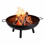 Die beste Feuerschale Montafox Feuerschale Feuerstelle Lagerfeuer Ø 58 cm Metall Garten Terrasse