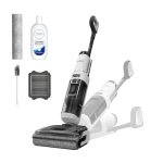 Tineco Floor One Stretch S6 Nass Trockensauger, 20Kpa，180°-Flachdesign | 13cm Liegehöhe, 90°C 5min FlashDry Selbstreinigung, 3-Seitige Kantenreinigung 40min Laufzeit wisch staubsauger für Hartböden